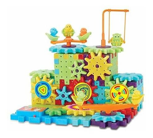 Interlocking Gears Building Blocks Construction Se