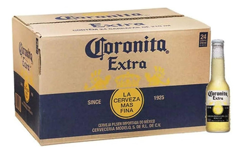 Cerveja Coronita Extra Long Neck 210ml (24 Garrafas)