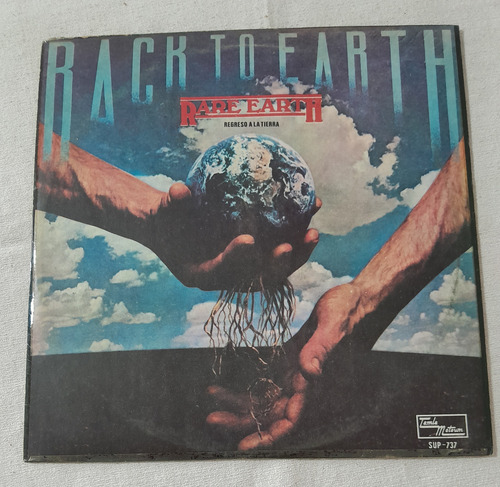 Disco Vinilo Rare Earth Regreso A La Tierra Edición 1976 (Usado)