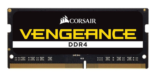 Memoria RAM Vengeance color negro 16GB 2 Corsair CMSX16GX4M2A2400C16