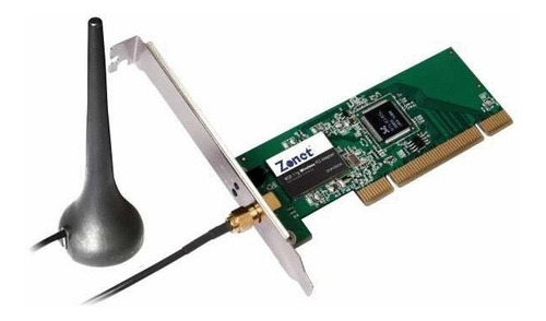 Tarjeta Adaptador Inalámbrico Wifi Red Pci Zew1605a Zonet