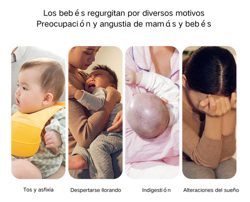 Cojin Antireflujo Colchón Anti Reflujo Bebé Cuna Soporte
