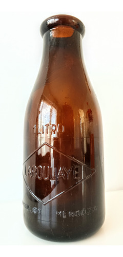 Antigua Botella Leche Laboulaye 1l Impecable Retro (Usado)