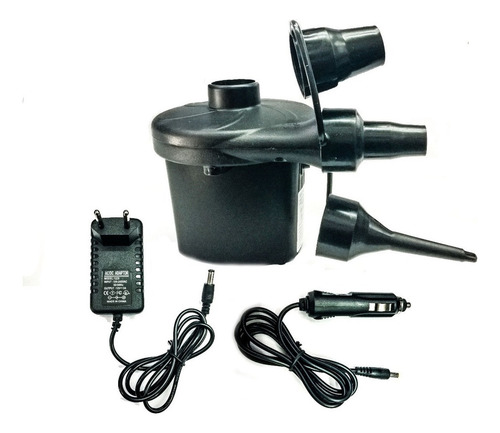 Pack 2 Inflador Electrico Multifuncional Para 220v/12v