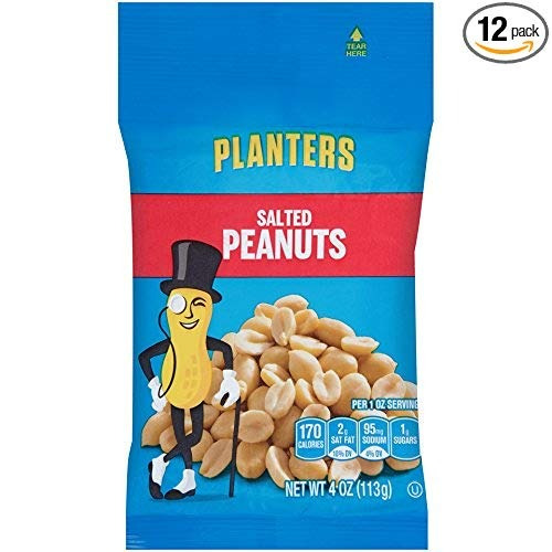 Plantadores De Cacahuetes Salados (4 Oz Paquete De 12)