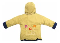 Comprar Campera Capucha Desmontable De Gabardina Forrada En Polar