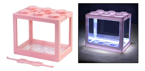 Decoração De Mesa De Escritório Para Aquário De Rosa