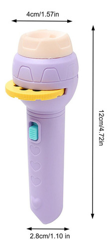 Proyector Infantil Con Linterna De Carrete Con