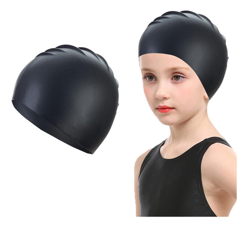 Uttpll Gorros De Natación Para Niños, Niños, Niños Y Niñas D