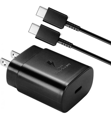 Cargador Samsung Original Tipo C 25w C. Rapida + Cable C - C