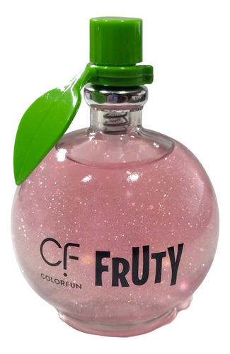 Fruty Tasty Strawberry Colonia Para Dama Con Glitter 50 Ml