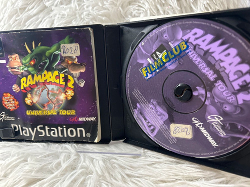 Jogo Rampage 2 Ps1 Original (Usado)