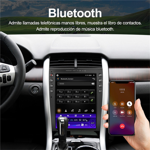 Estéreo For Ford Edge 2011-2014 Android 13 Auto Carplay Gps