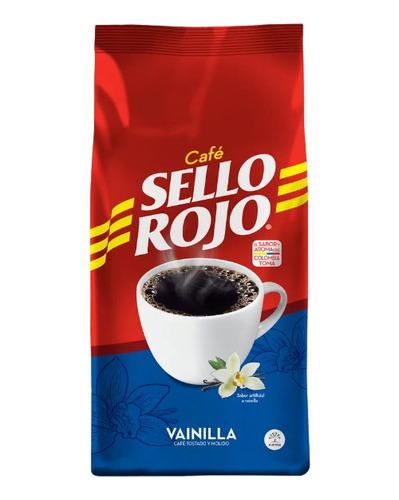 Café Sello Rojo 120gr Sabor Vainilla