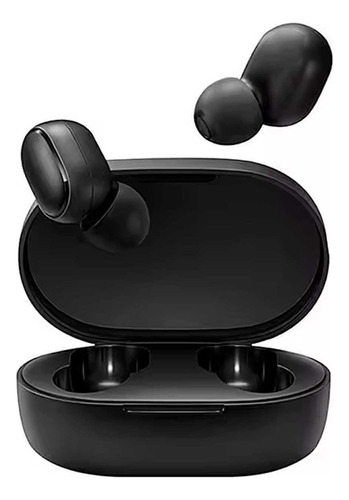 Audífonos Inalámbricos Bluetooth In-ear Música True Wireless Color Negro Luz Azul