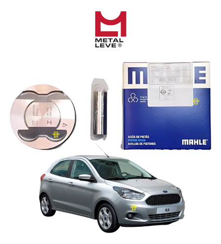 Kit Pistões Com Anéis Std Ford Fiesta Ka 1.5 16v 2011 A 2022