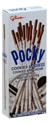 Pocky Cookies & Cream 40g, 1 Pza, Glico