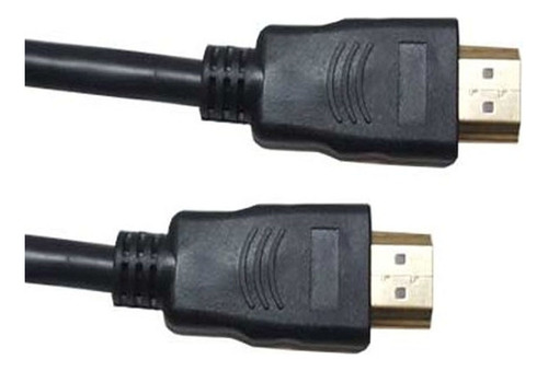 Cable Hdmi 2.0 4k 3 Mts. Macho Macho, Conec. Baño Oro