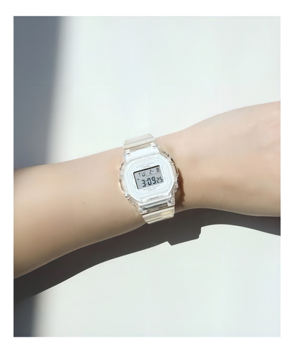 Reloj Mujer Casio Baby-g Bgd-565s-7d Color de la malla Transparente