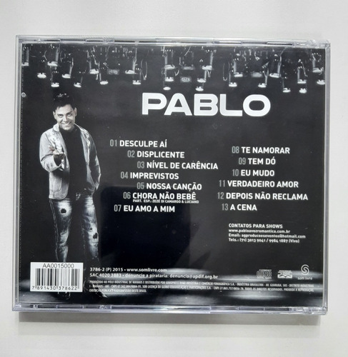 Cd - Pablo - ( Descupe Aí ! )