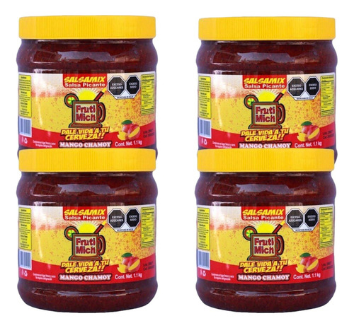 Salsa Mix Escarchar Michelada Coctelería Mango Chamoy 4.4kg