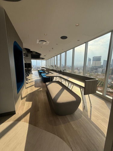 Oficina De Lujo Automatizada En Venta | 510m2 Con Vista Panorámica A Insurgentes