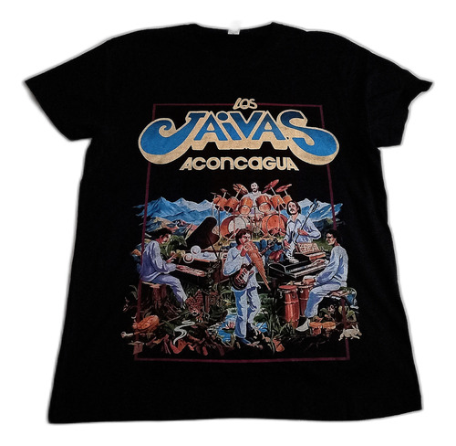 Los Jaivas Aconcagua Polera Talla M-l Roly 