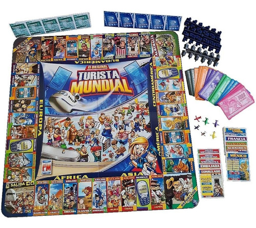 Juego De Mesa Turista Mundial Fotorama Bt-09342