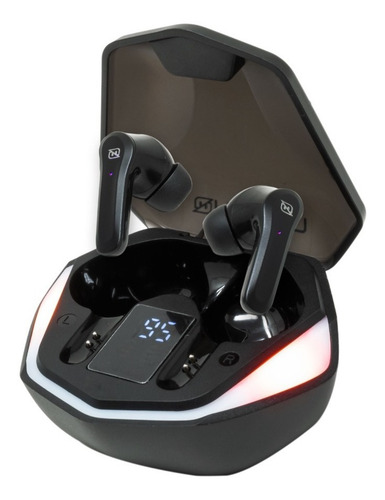 Audífonos In-ear Gaming Nencnon Ntws-viper Ncabvi01rg /v Color Negro
