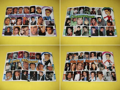 Luis Miguel Chayanne Ricky Martin Enrique Iglesias Que Pegue (Usado)