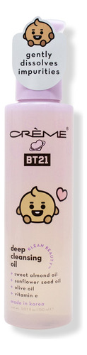 Set Cuidado Para Rostro Bt21 Limpieza + Sérum Cica Coreano