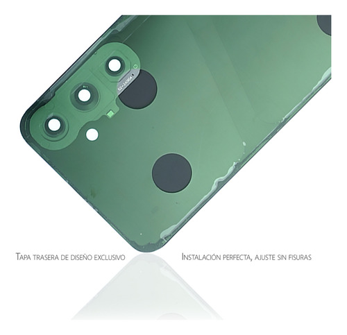 Tapa Trasera Para Samsung Galaxy S23 Fe S711 Cristal Cámara