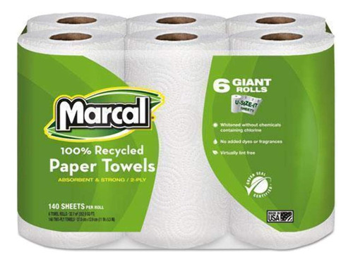Marcal(r) Select-a-size Maxi Roll Toallas, 140 Hojas (pack D