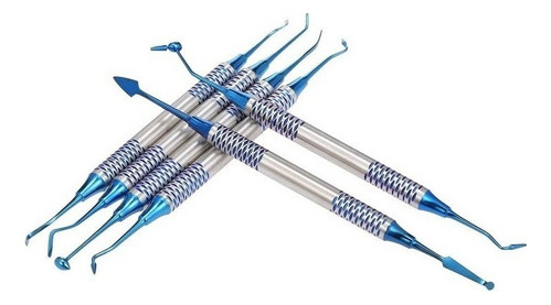 . Conjunto De Espátulas De Enchimento De 6 Resinas