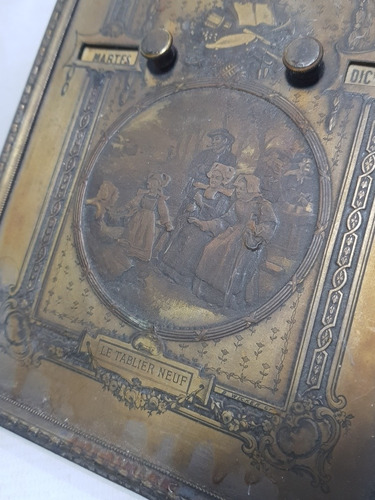 Imagen 2 de 9 de Antiguo Calendario Perpetuo De Escritorio Paris Mag 57936