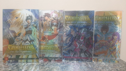 Mangás Cavaleiros Do Zodíaco The Lost Canvas 1-25 Metalizado
