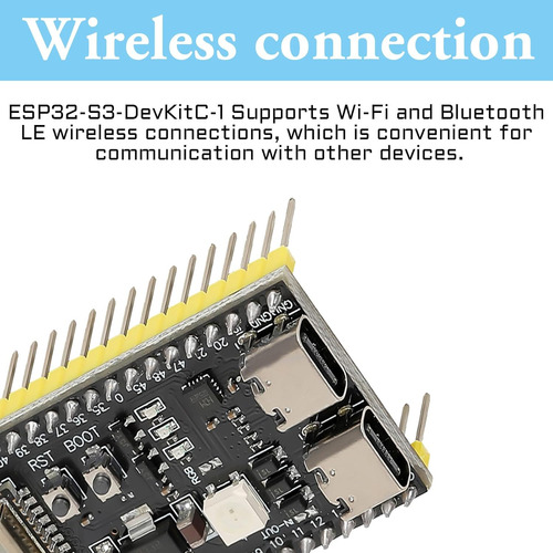 5pcs Esp32 S3 Placa De Desarrollo Esp32-s3-devkitc-1-n16r8 W