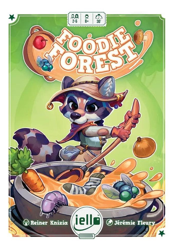 Juego De Cartas Foodie Forest Temática Animales 2 A 6 Jugado