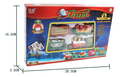 Juego De Tren Navideño, Juguetes Electrónicos, Regalo,