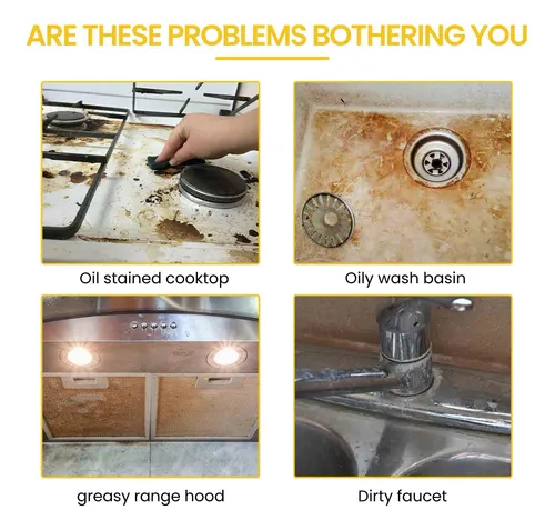 Multi-functional Kitchen Grease Cleaner Kitchen Stove Cookwa