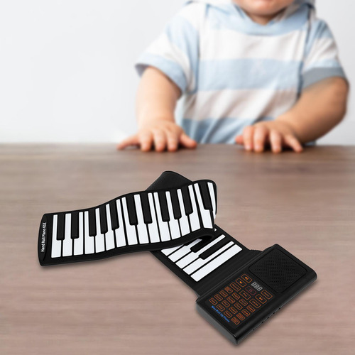 Piano Enrollable De 61 Teclas, Teclado De , Piano Eléctrico