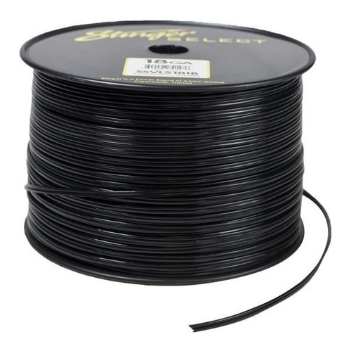 Cable Bipolar Parlante 18 Gauge Stinger Select Negro X Metro