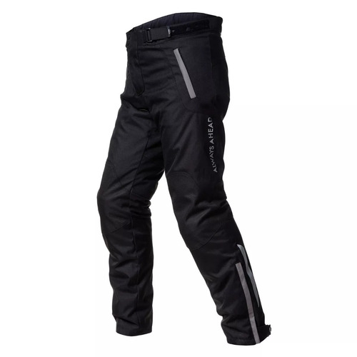 Pantalon Moto Cordura Chart Negro Ls2 Protecciones Plan Fas!