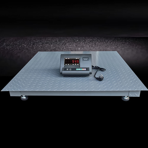 Balanza Plataforma Pesa Digital Industrial 3 Toneladas Marca Aspor 1.2 Metros X 1.2 Metros Para Carga Pesada Maquinaria Ganado Agricultura Calibrable Inalámbrica Recargable Tecla Tara Y Zero