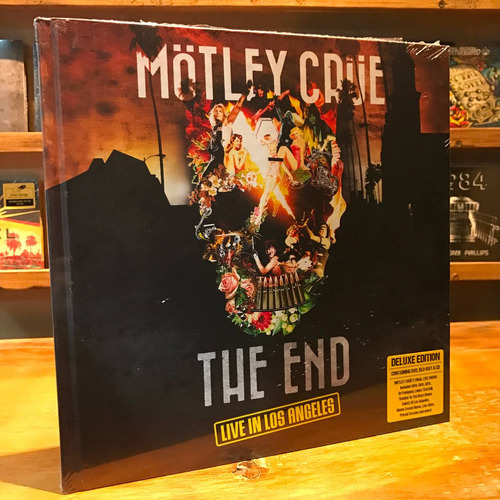 Mötley Crüe The End Live In Los Angeles Cd Dvd Bluray Book