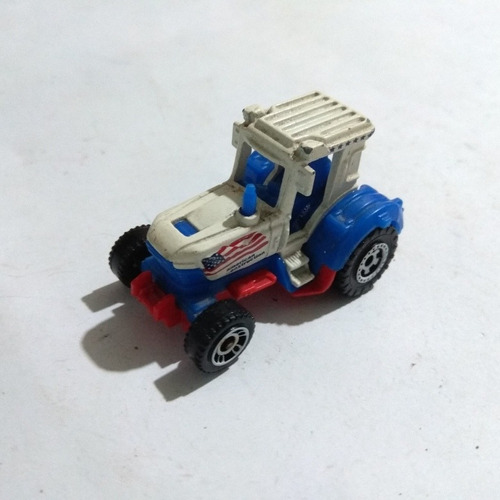 Matchbox Tractor Blanco American Construction  Car