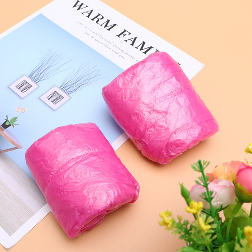 Funda Para Zapatos Rosa Desechable, Impermeable Y A Prueba D