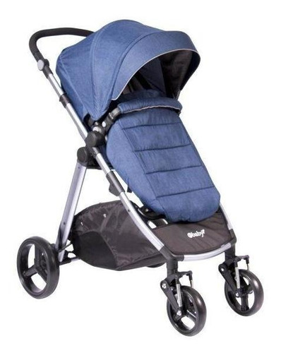 Coche Paseador Liviano Ebaby Sarul Deluxe Azul