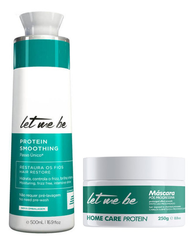 Protein Smoothing 500 Ml + Home Care Protein Mask Let Me Be