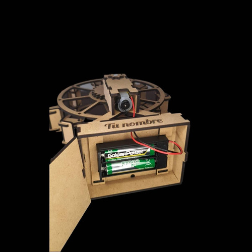 Rueda De La Fortuna Personalizable Rompecabezas Mdf 4 Pz